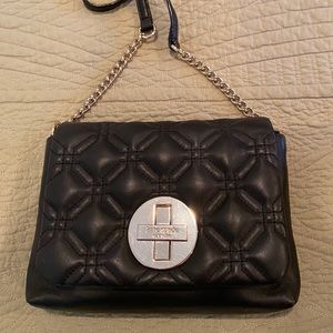 Kate Spade Black Quilted Mini Bag